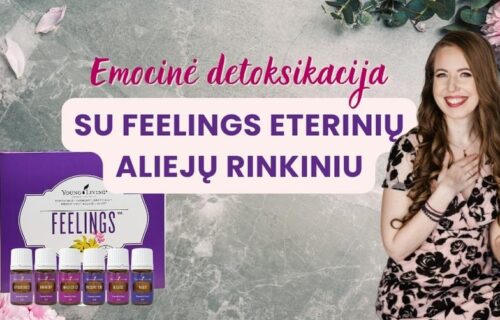 Emocinė detoksikacija su Feelings eterinių aliejų rinkiniu